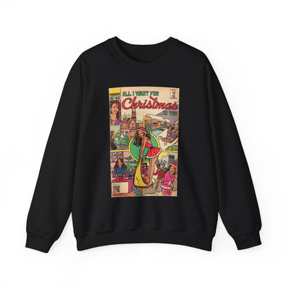 Mariah Carey - All I Want For Christmas.. - Unisex Heavy Blend™ Crewneck Sweatshirt