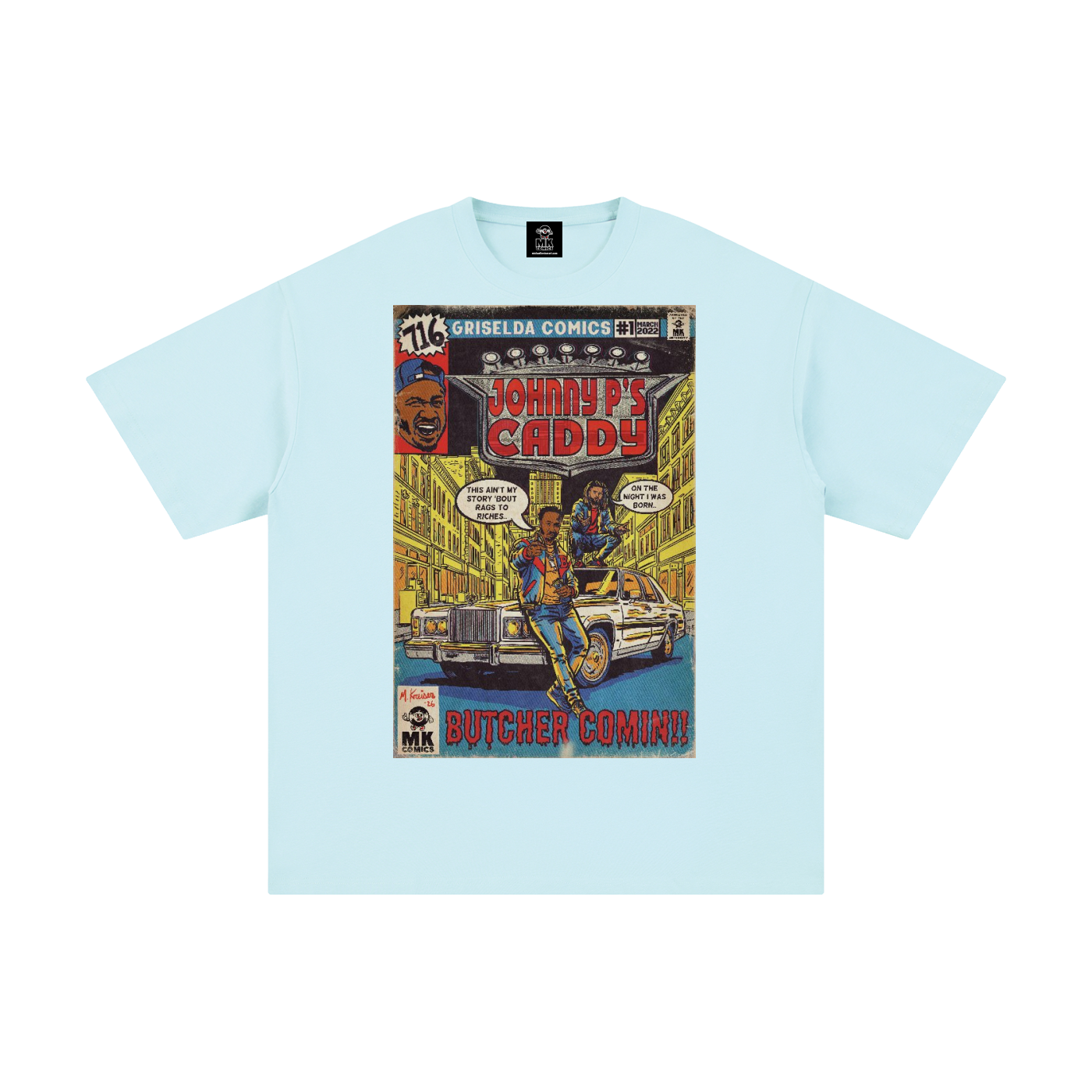 Johnny P's Caddy - Unisex Pure Cotton T-Shirt