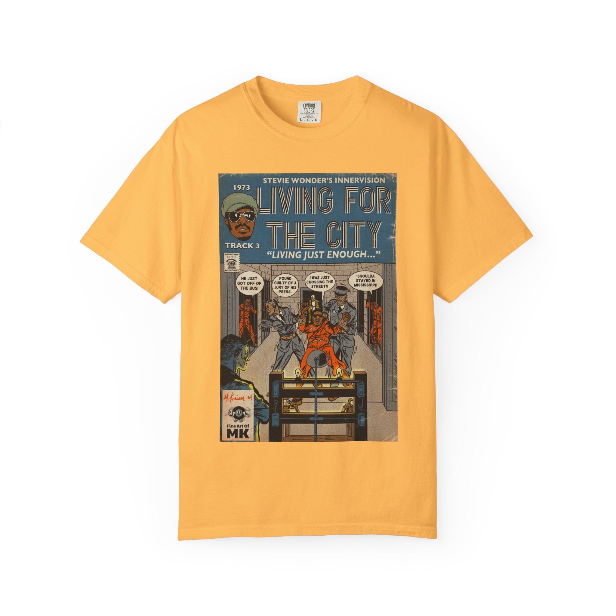 Living For The City - Unisex Comfort Colors T-shirt