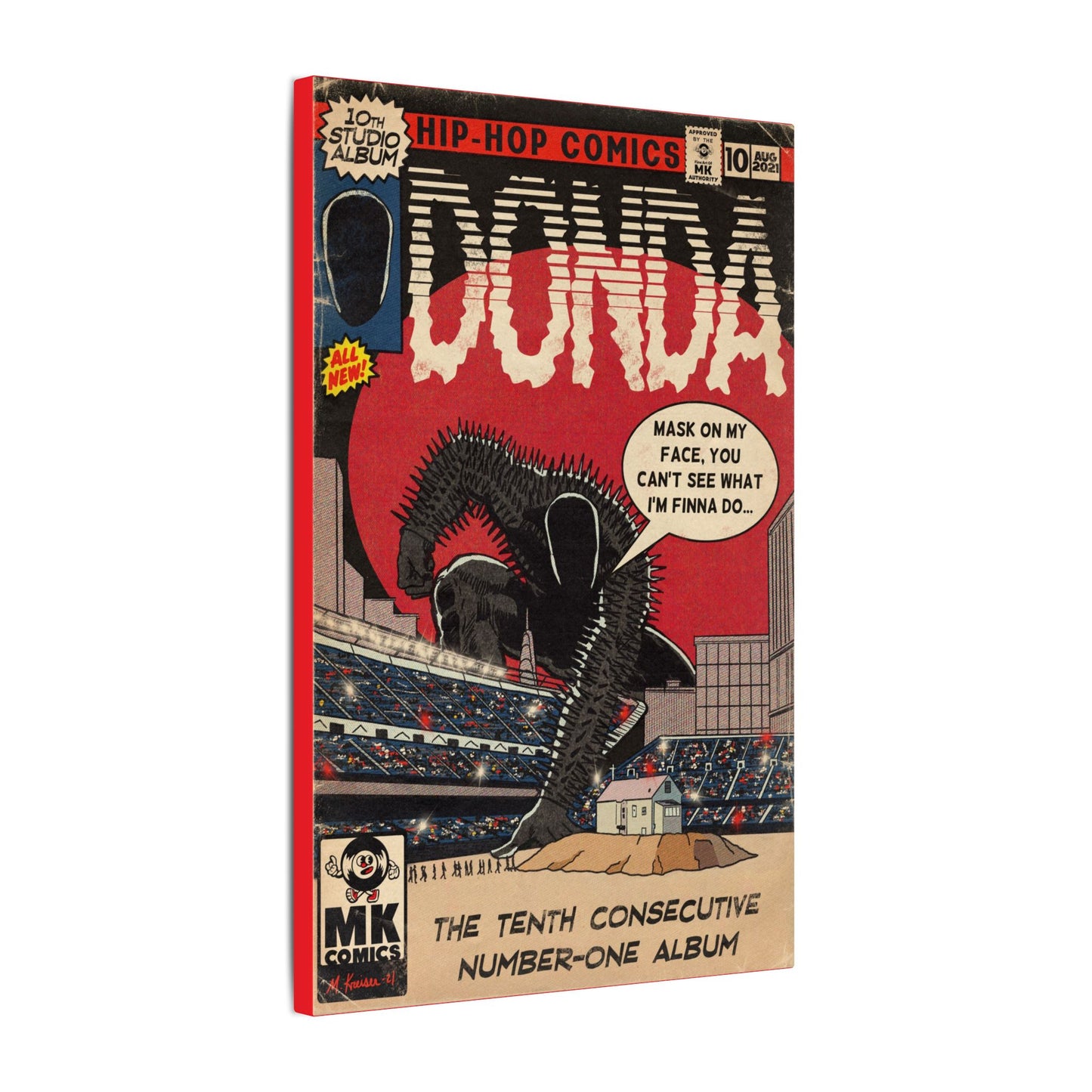 Don - Matte Canvas, Stretched, 0.75" (Multi-Size)