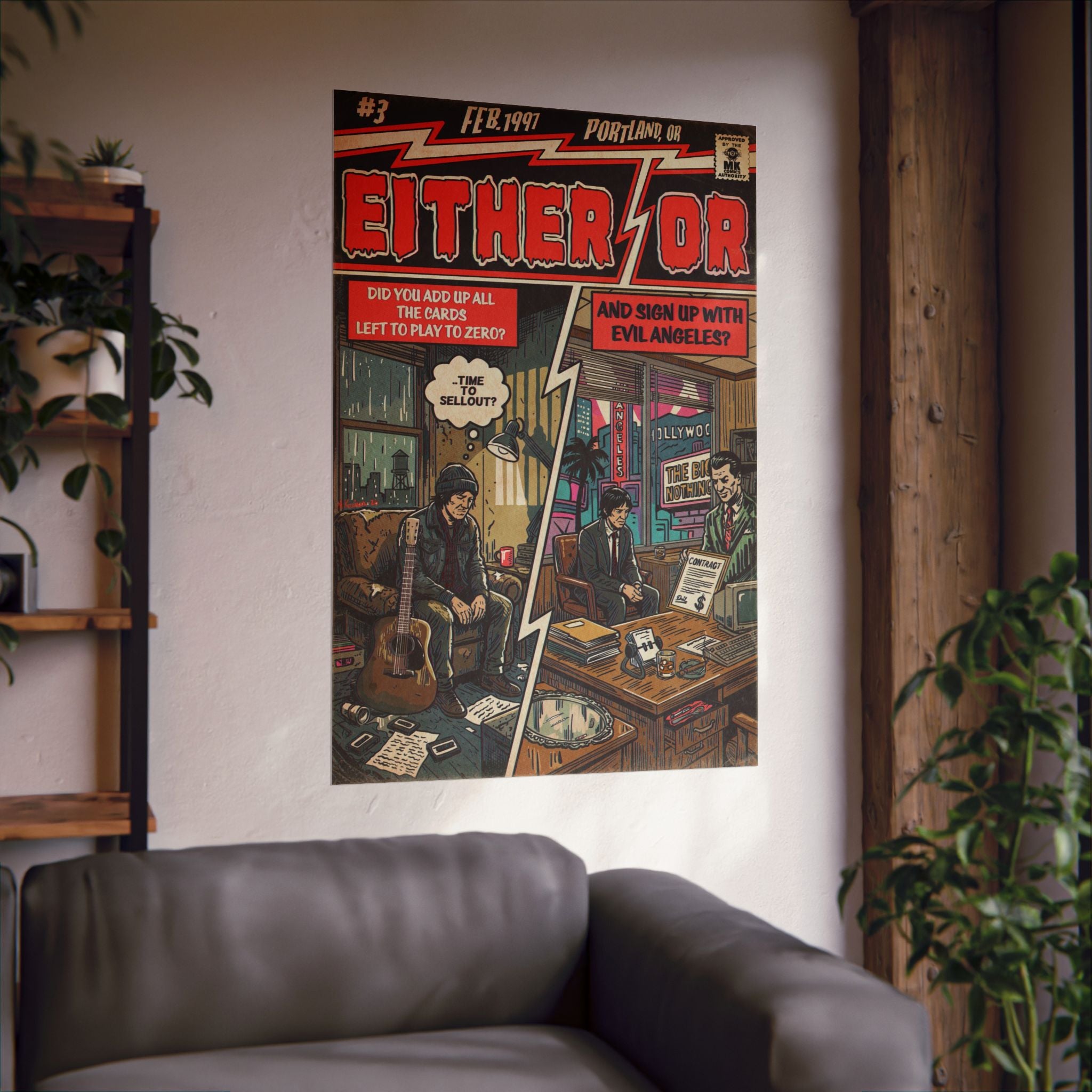 Either/Or - Matte Vertical Posters