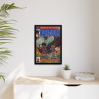 Aquemini - Comic Book Art - Matte Canvas, Framed (Multi-color)