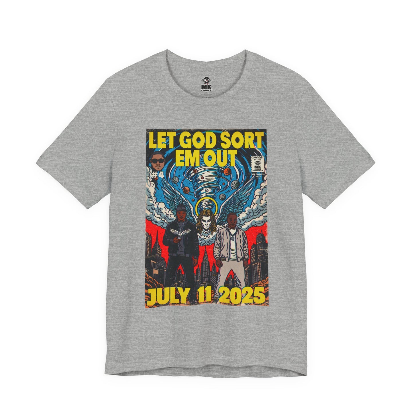 Let God Sort Em Out - Unisex Jersey Short Sleeve Tee
