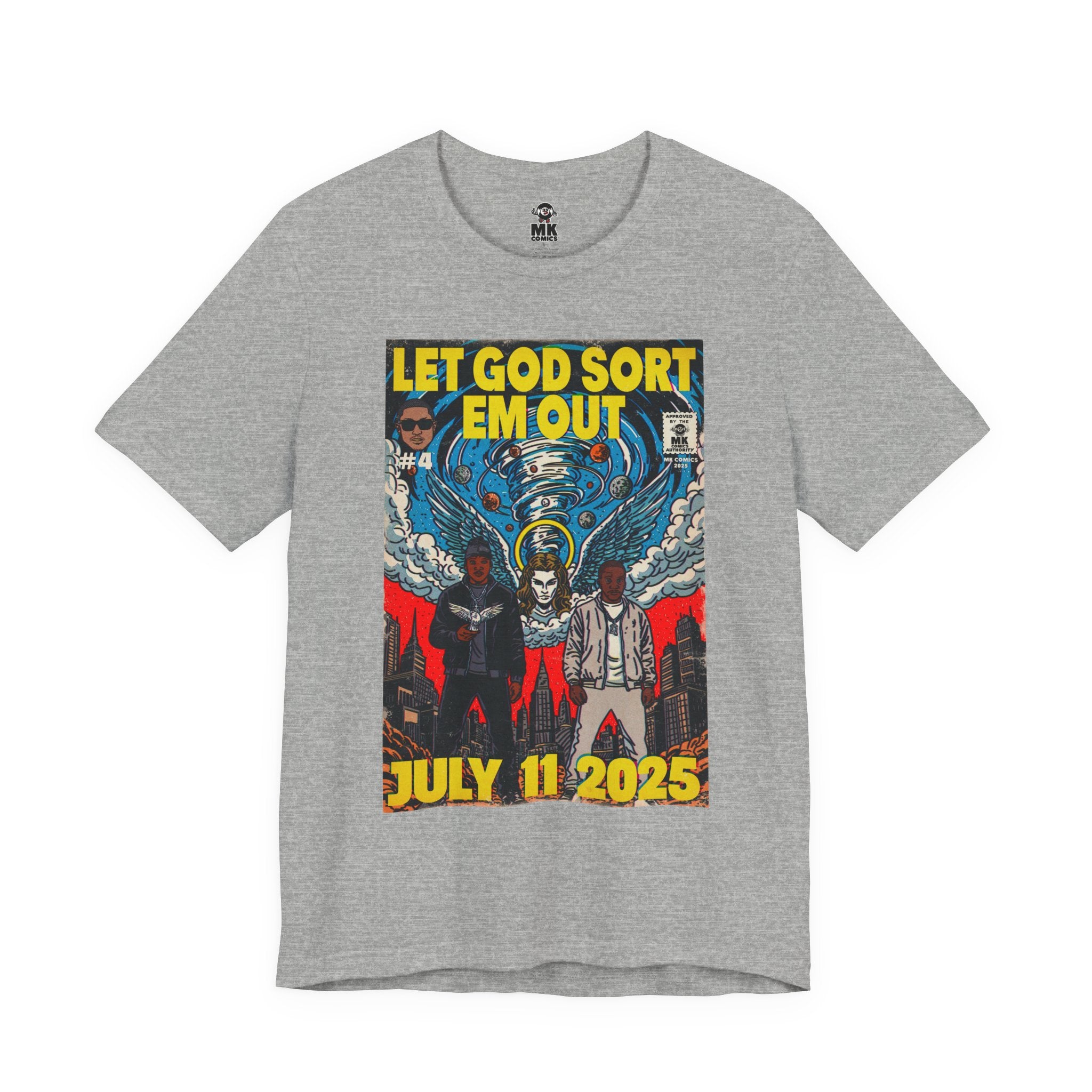 Let God Sort Em Out - Unisex Jersey Short Sleeve Tee