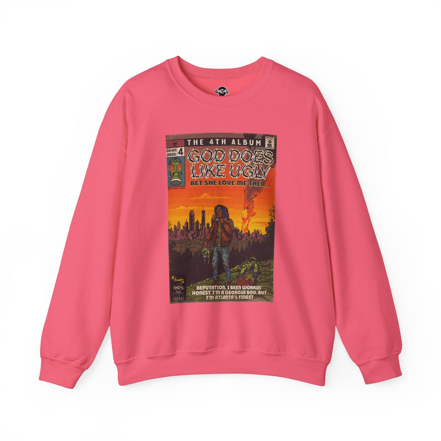 God Does Like Ugly - Unisex Heavy Blend™ Crewneck Sweatshirt
