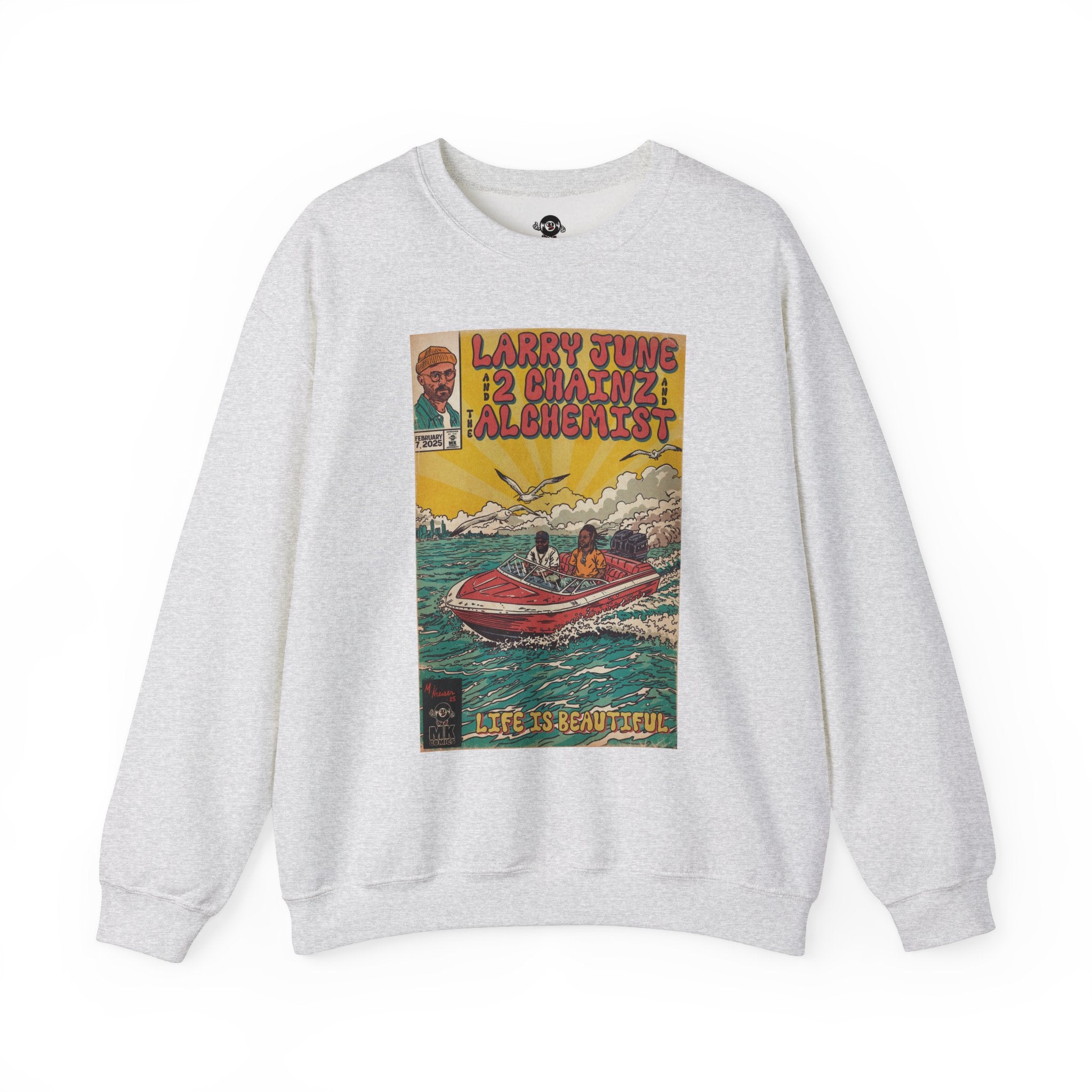 Life is Beautiful - Unisex Heavy Blend™ Crewneck Sweatshirt