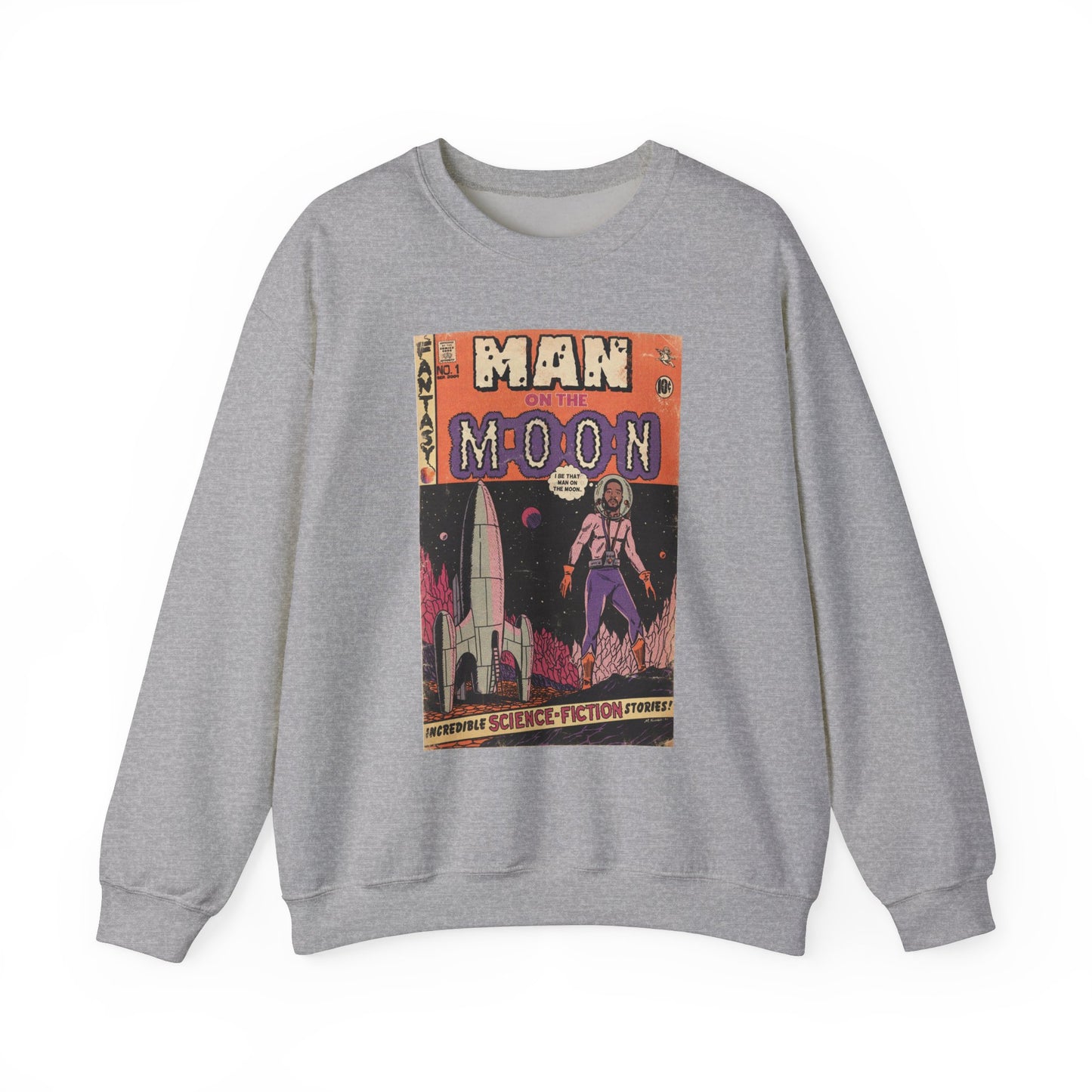 Kid Cudi - Man on the Moon - Unisex Heavy Blend™ Crewneck Sweatshirt