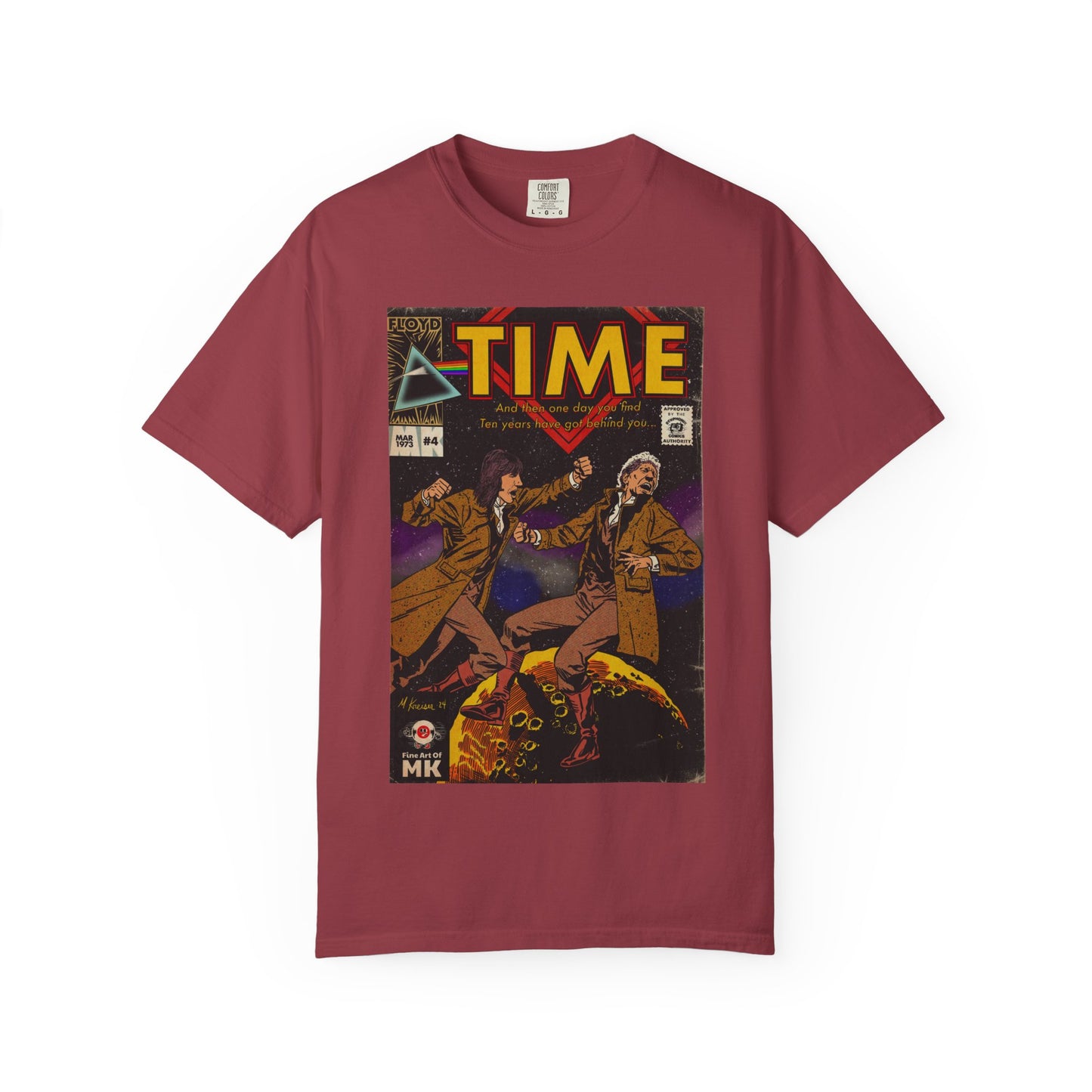 Pink Floyd- Time - Unisex Comfort Colors T-shirt