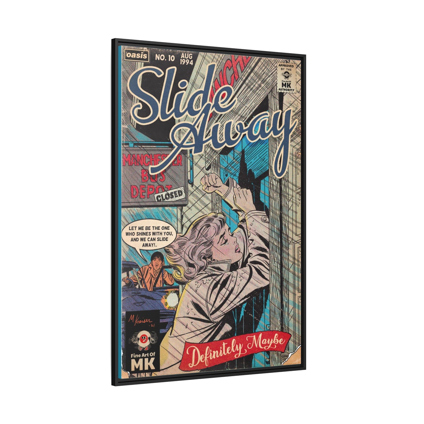 Oasis - Slide Away - Gallery Canvas Wraps, Vertical Frame