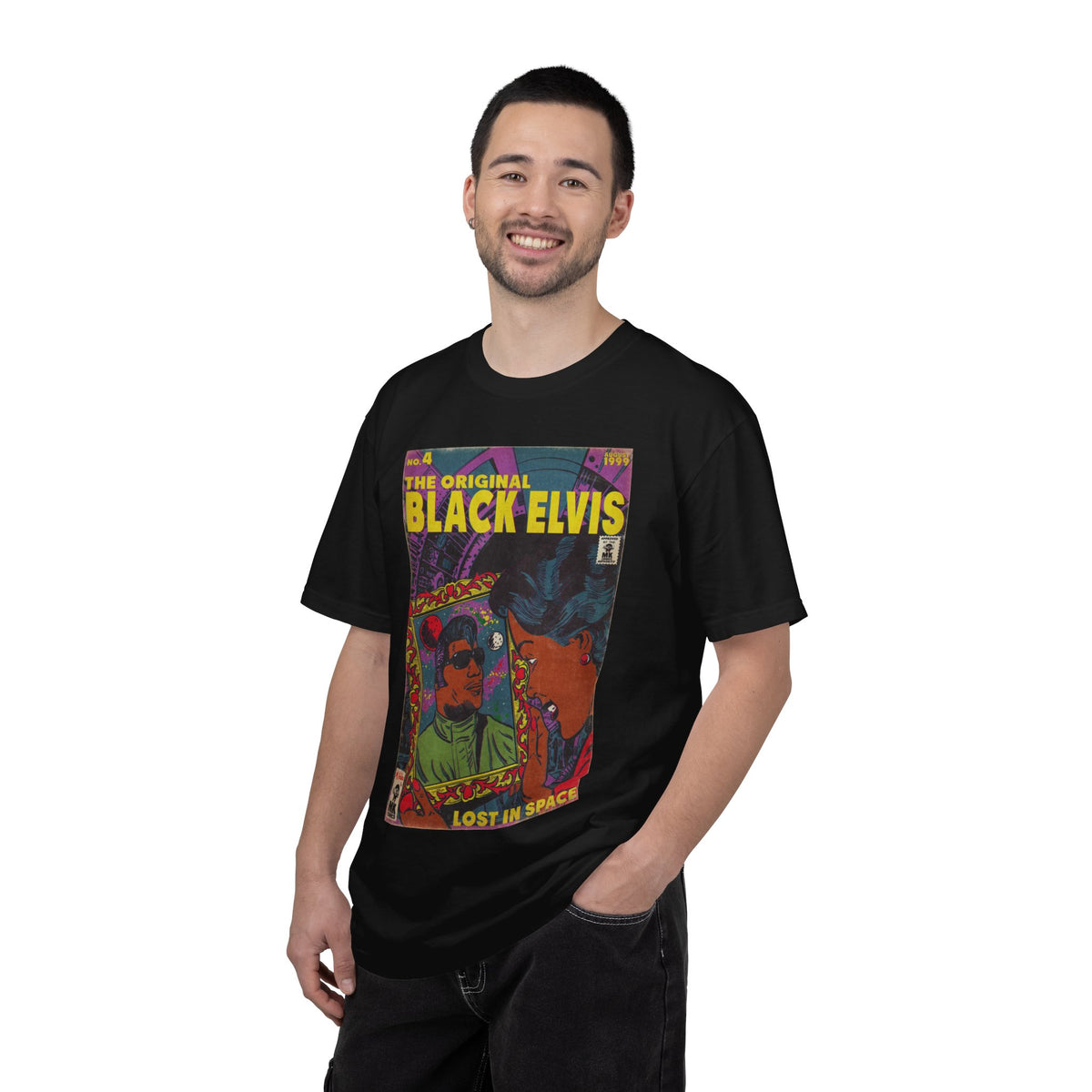 Black Elvis - Unisex Garment-Dyed T-shirt