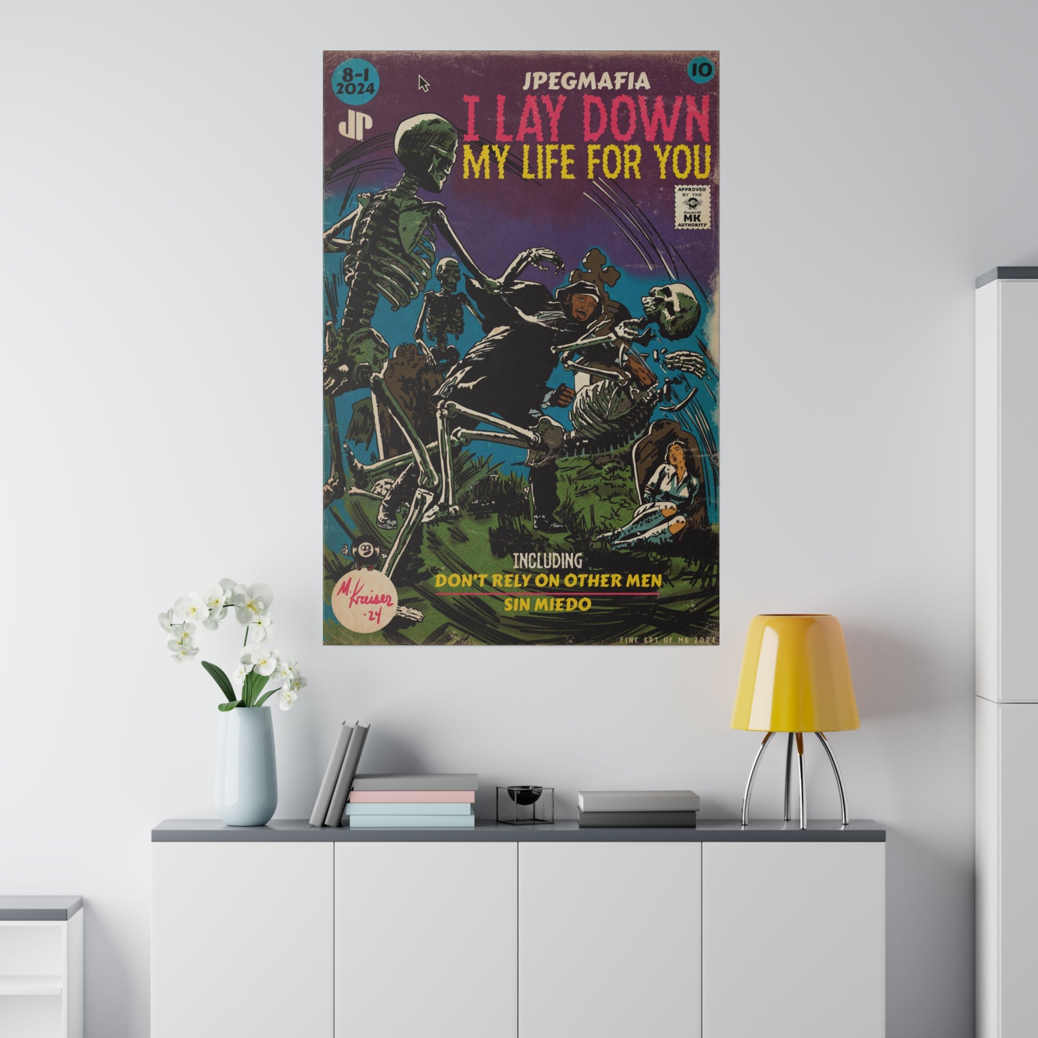 I Lay Down My Life For You - Matte Canvas, Stretched, 0.75"