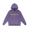 Liquid Swords - Snow Washed Loose Cotton Hoodie