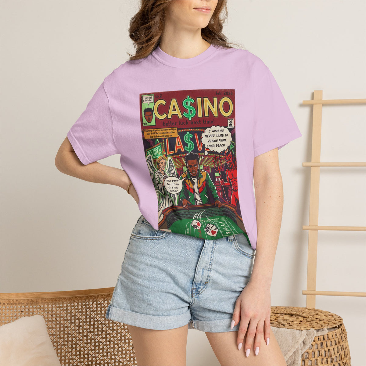 Casino - Unisex Comfort Colors T-shirt