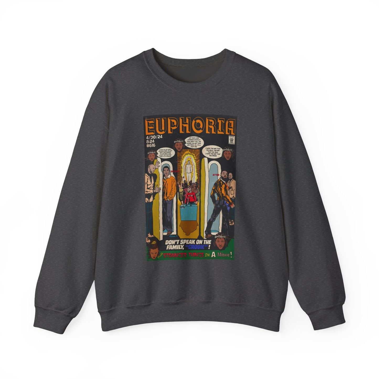 Kendrick Lamar - Euphoria - Unisex Heavy Blend™ Crewneck Sweatshirt