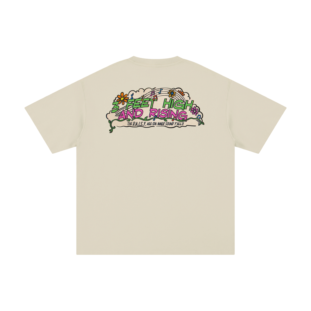 3 Feet High & Rising - Unisex Pure Cotton T-Shirt