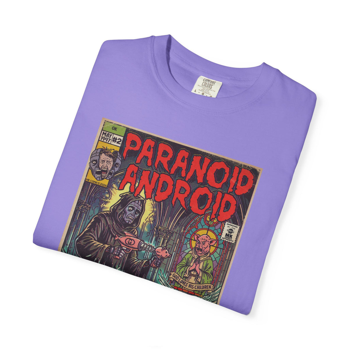 Paranoid Android – Unisex Comfort Colors T-Shirt