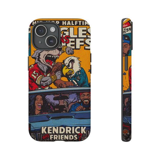 Kendrick & SZA - 2025 Halftime - Eagles vs Chiefs - Tough Phone Cases
