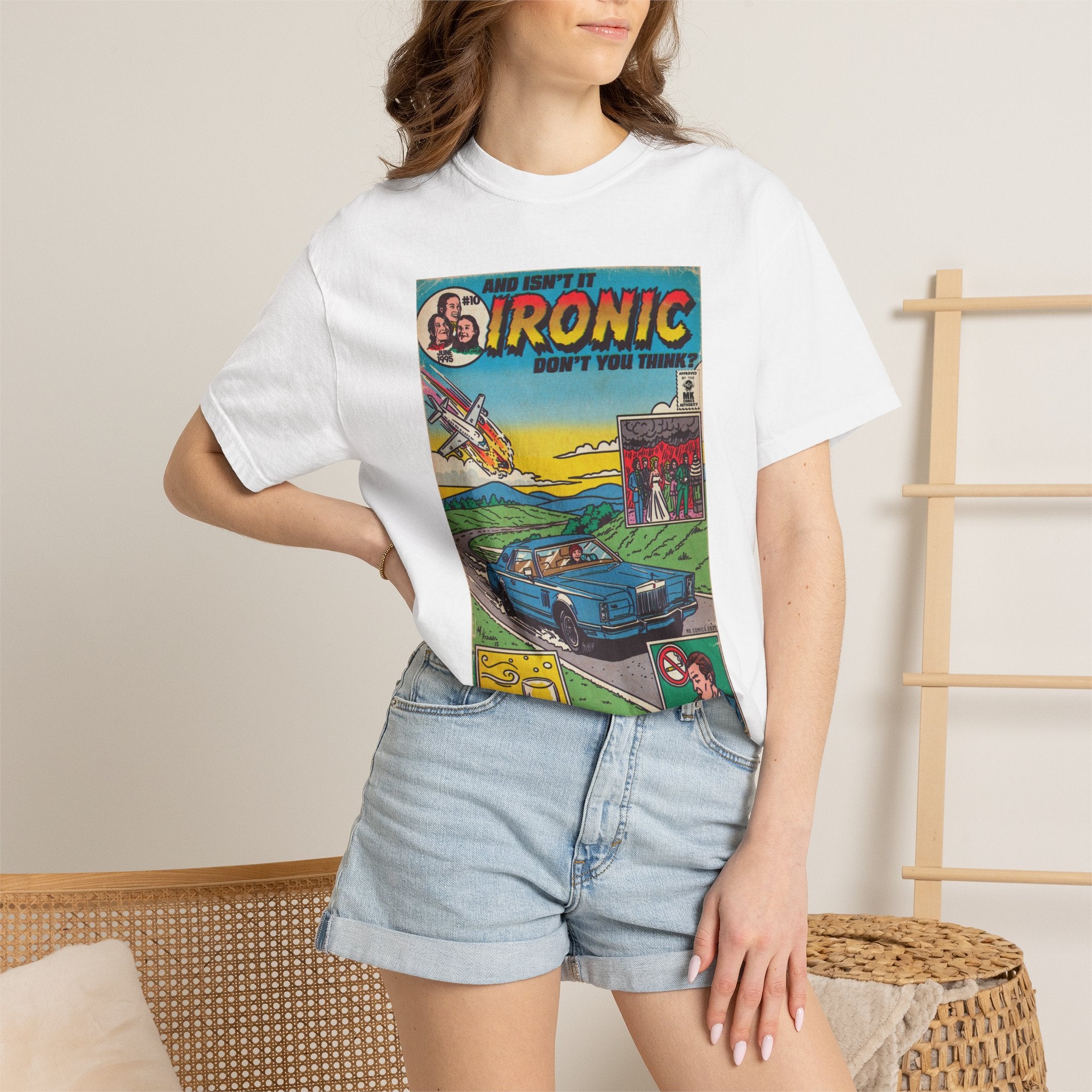 Ironic - Unisex Comfort Colors T-shirt
