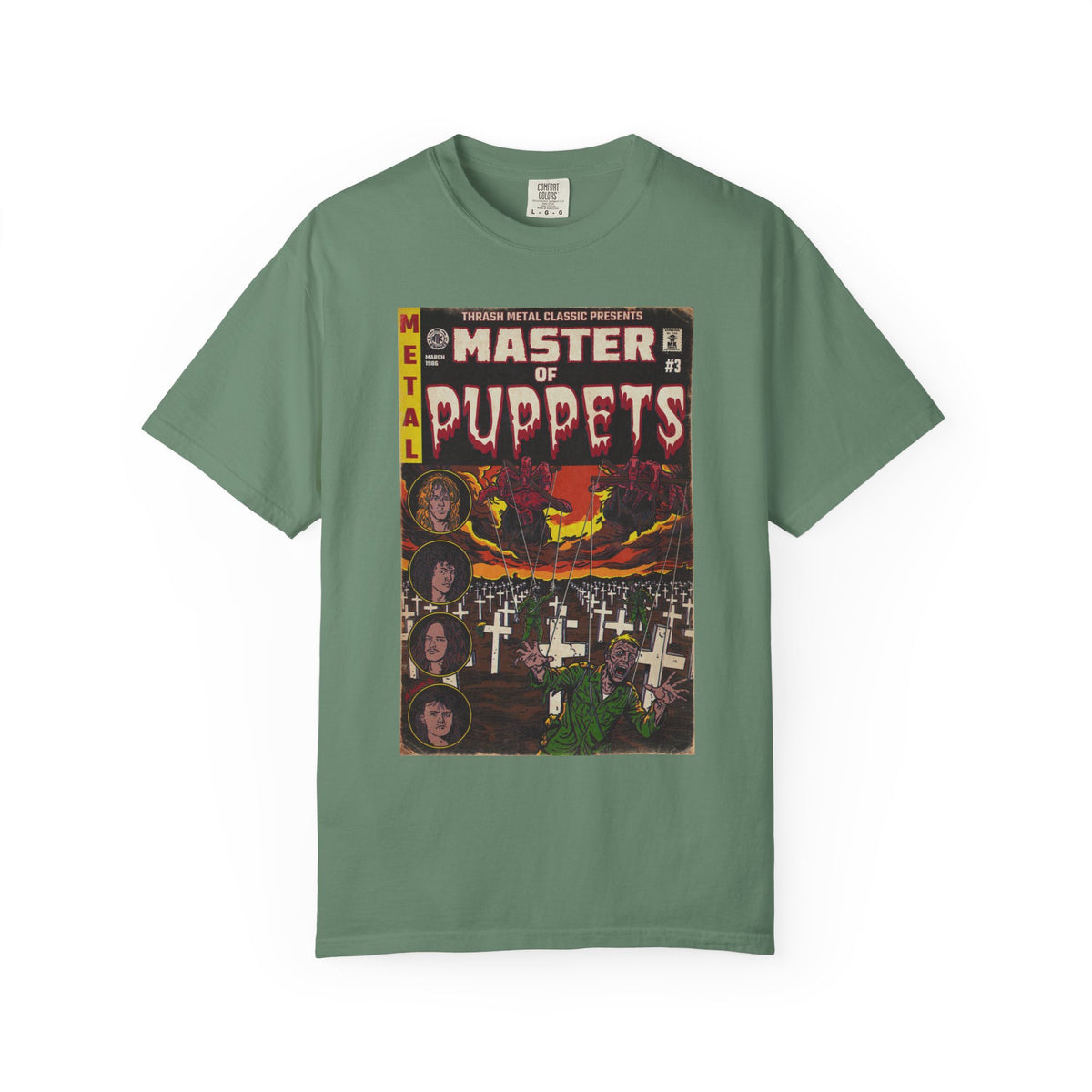 Master of Puppets - Unisex Garment-Dyed T-shirt