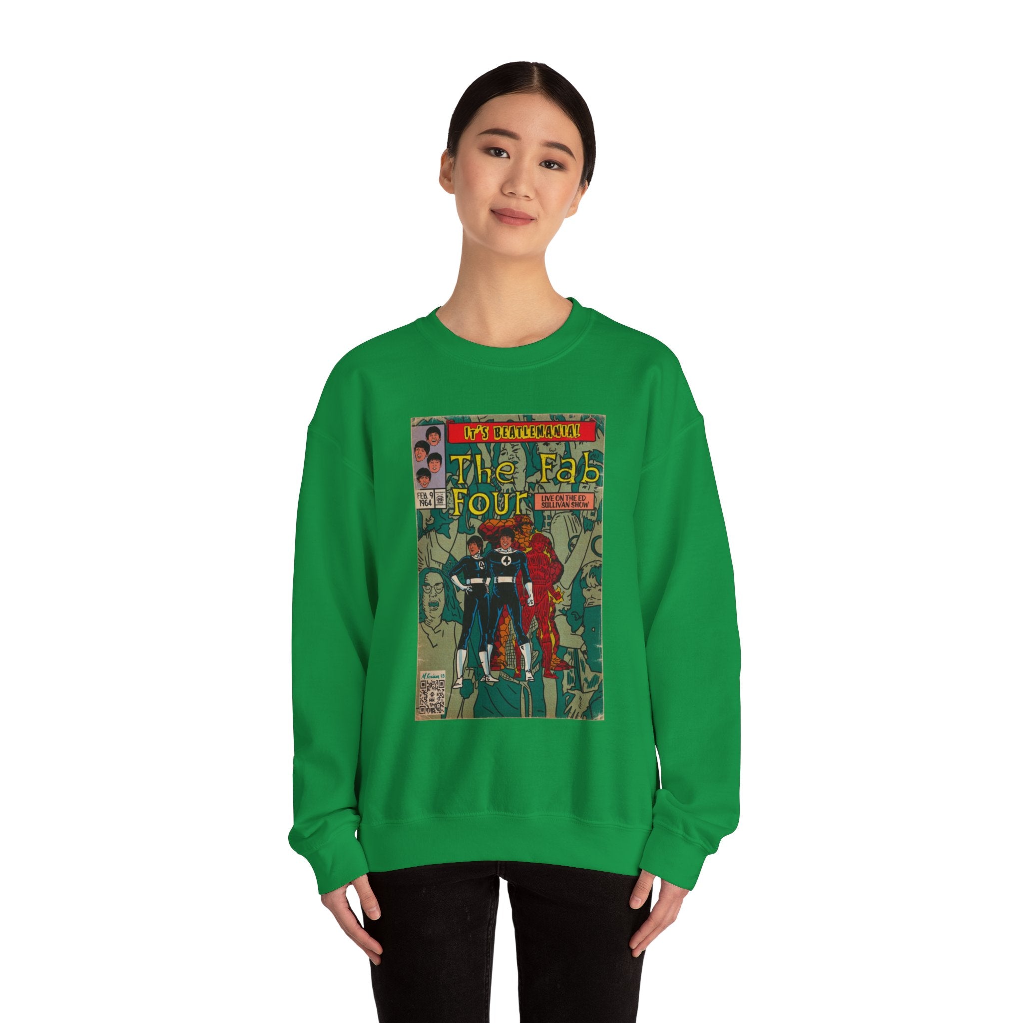 Beatlemania -  Unisex Heavy Blend™ Crewneck Sweatshirt