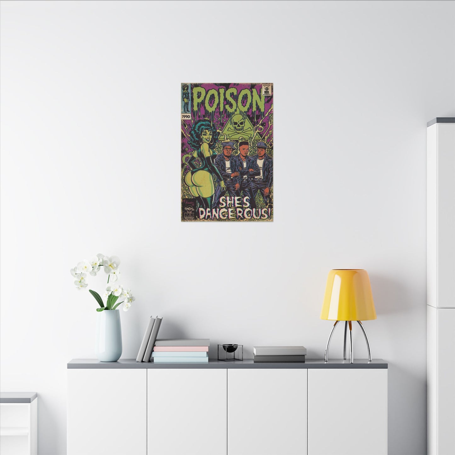 Poison - Matte Canvas, Stretched, 0.75" (Multi-Size)