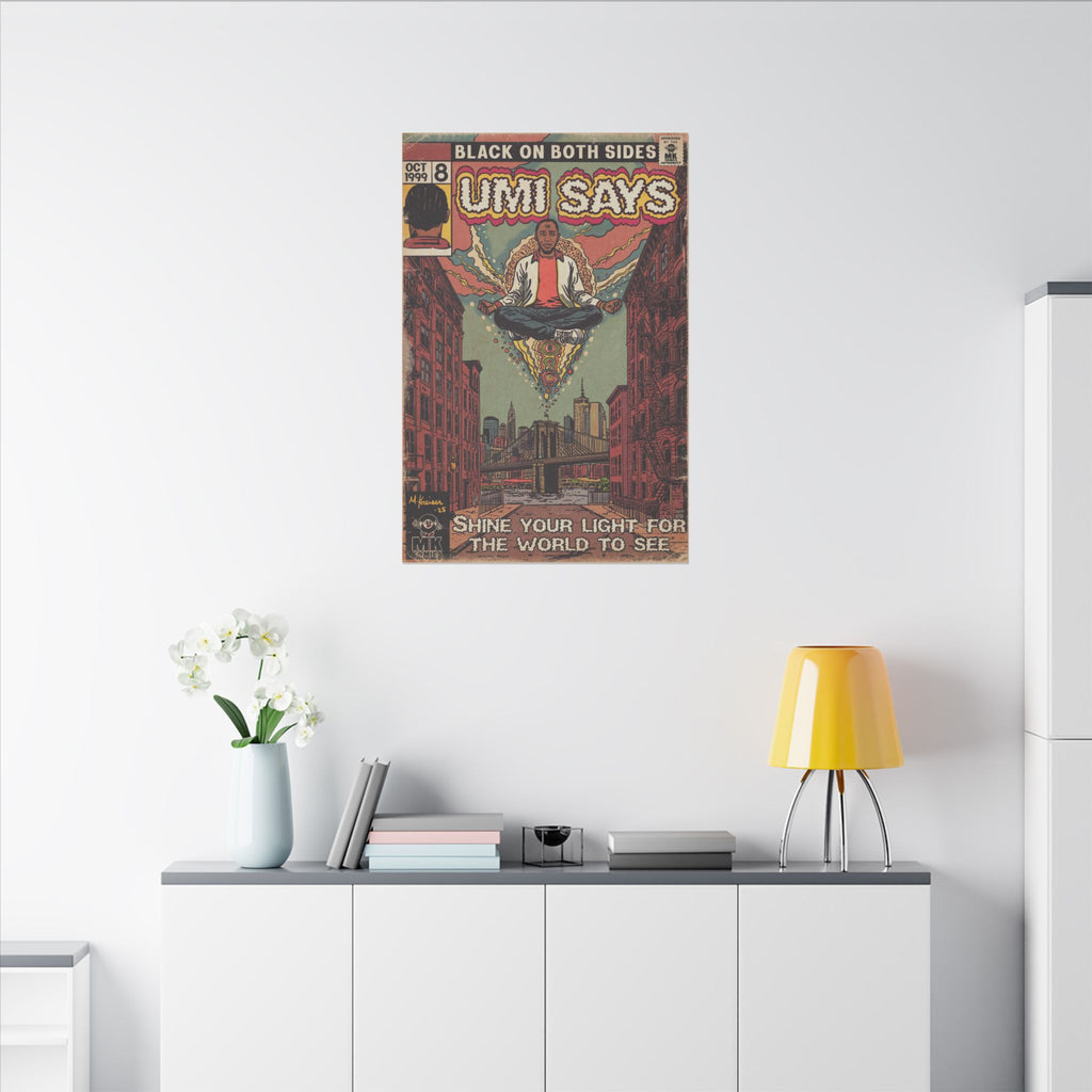 Mos - Umi Says - Matte Canvas, Stretched, 0.75" (Multi-Size)