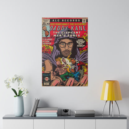 Daddy Kane -  Matte Canvas, Stretched, 0.75"