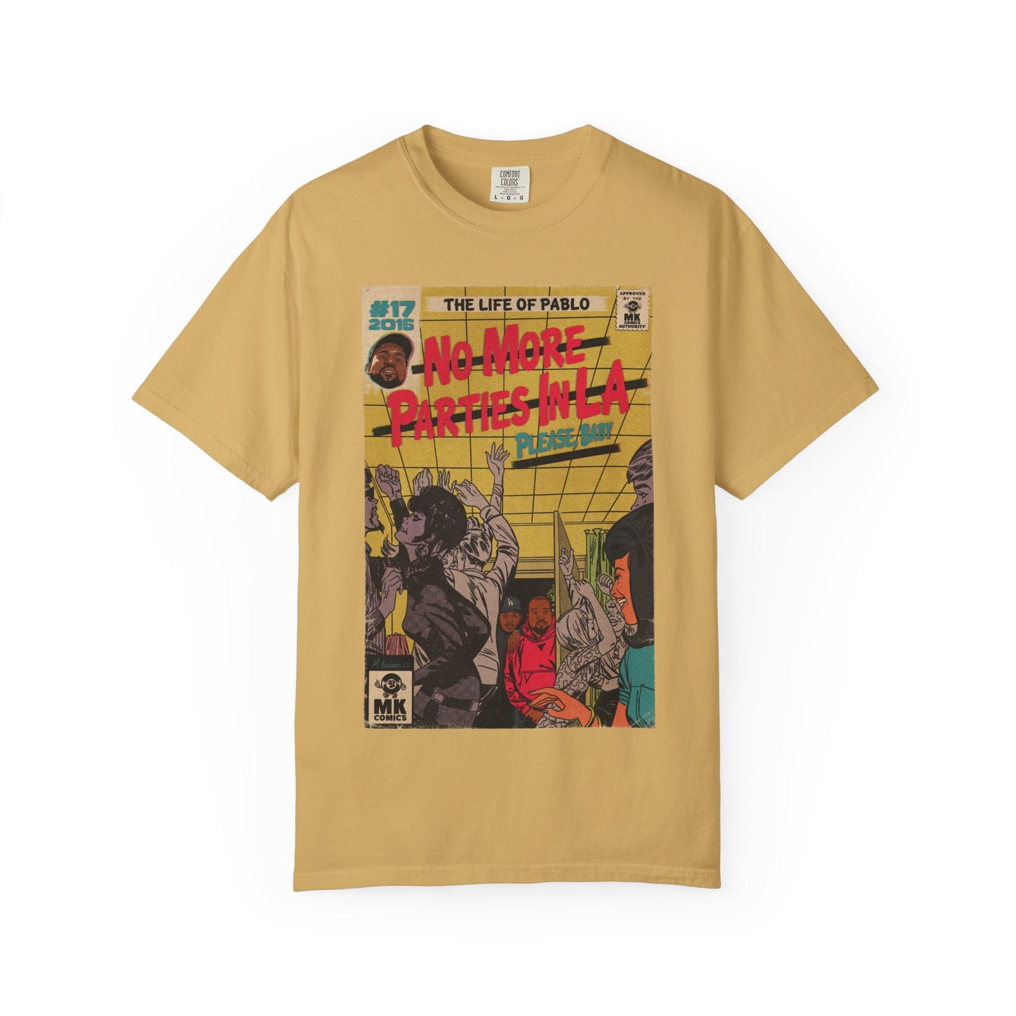 Parties in LA - Unisex Comfort Colors T-shirt