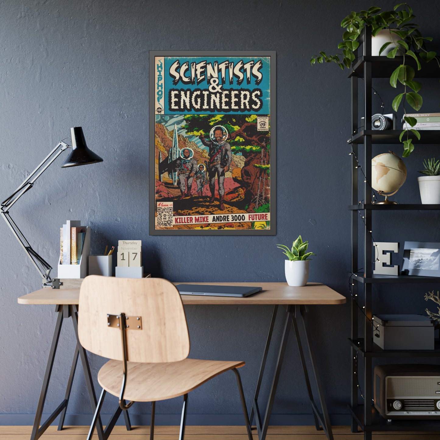 Killer Mike - Scientists & Engineers - Andre 3000 - Future - Framed Paper Posters
