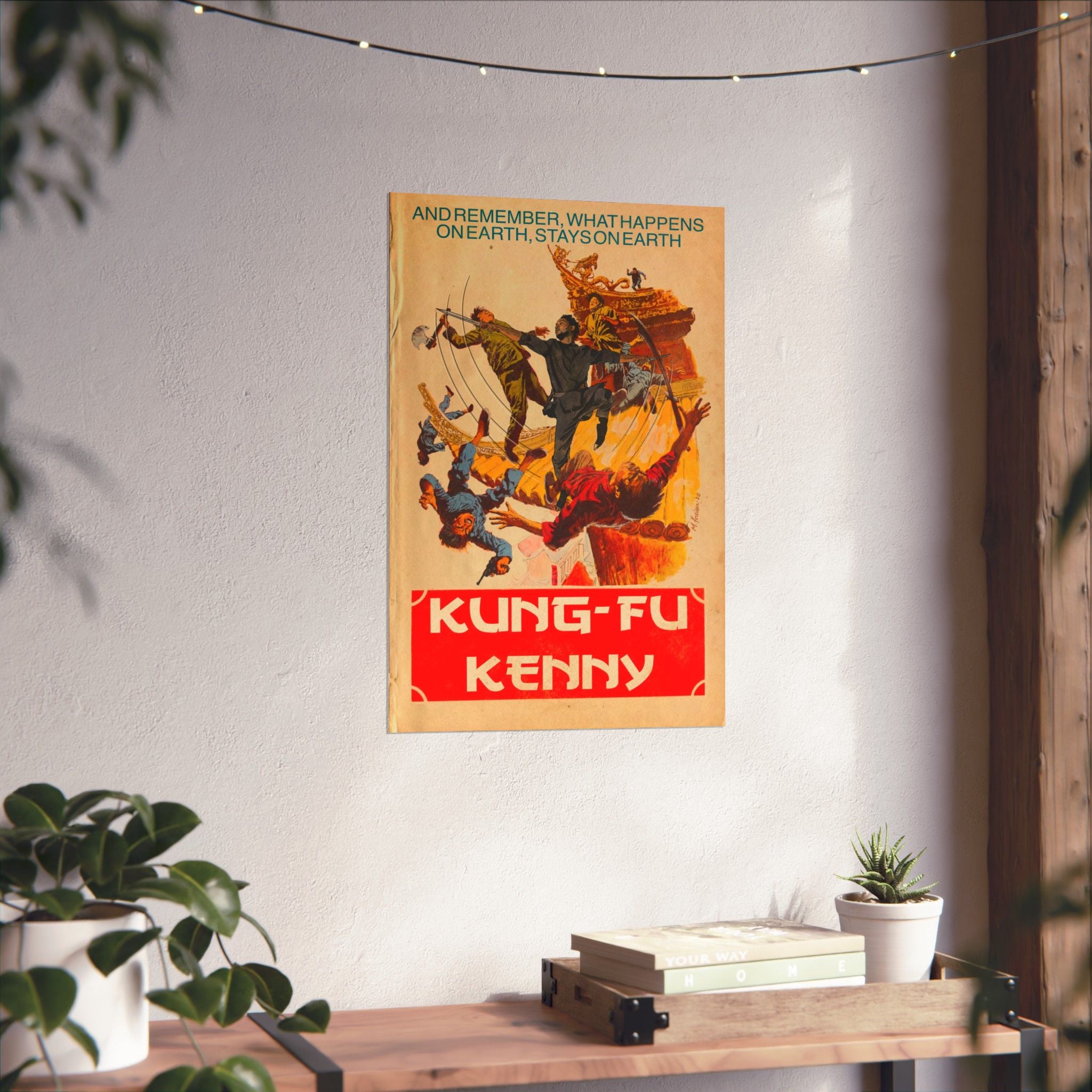 Kung Fu Kenny - Vertical Matte Posters