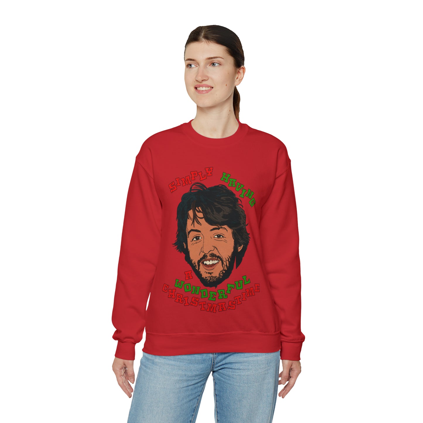 Paul McCartney - Wonderful Christmastime - Unisex Heavy Blend™ Crewneck Sweatshirt