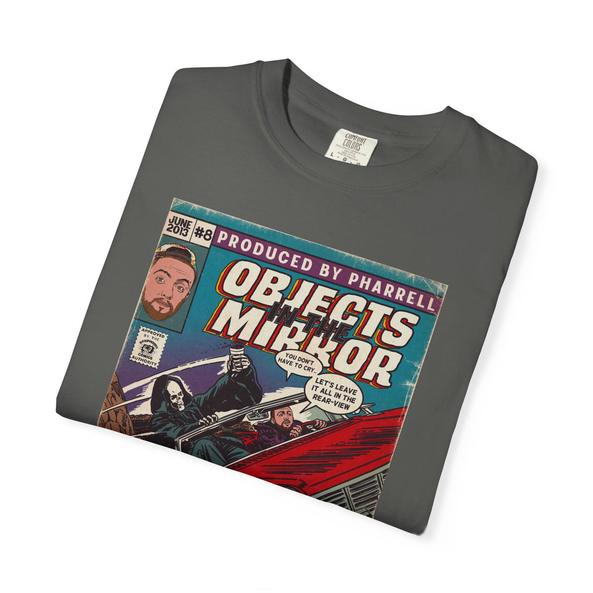 Objects in the Mirror - Unisex Comfort Colors T-shirt