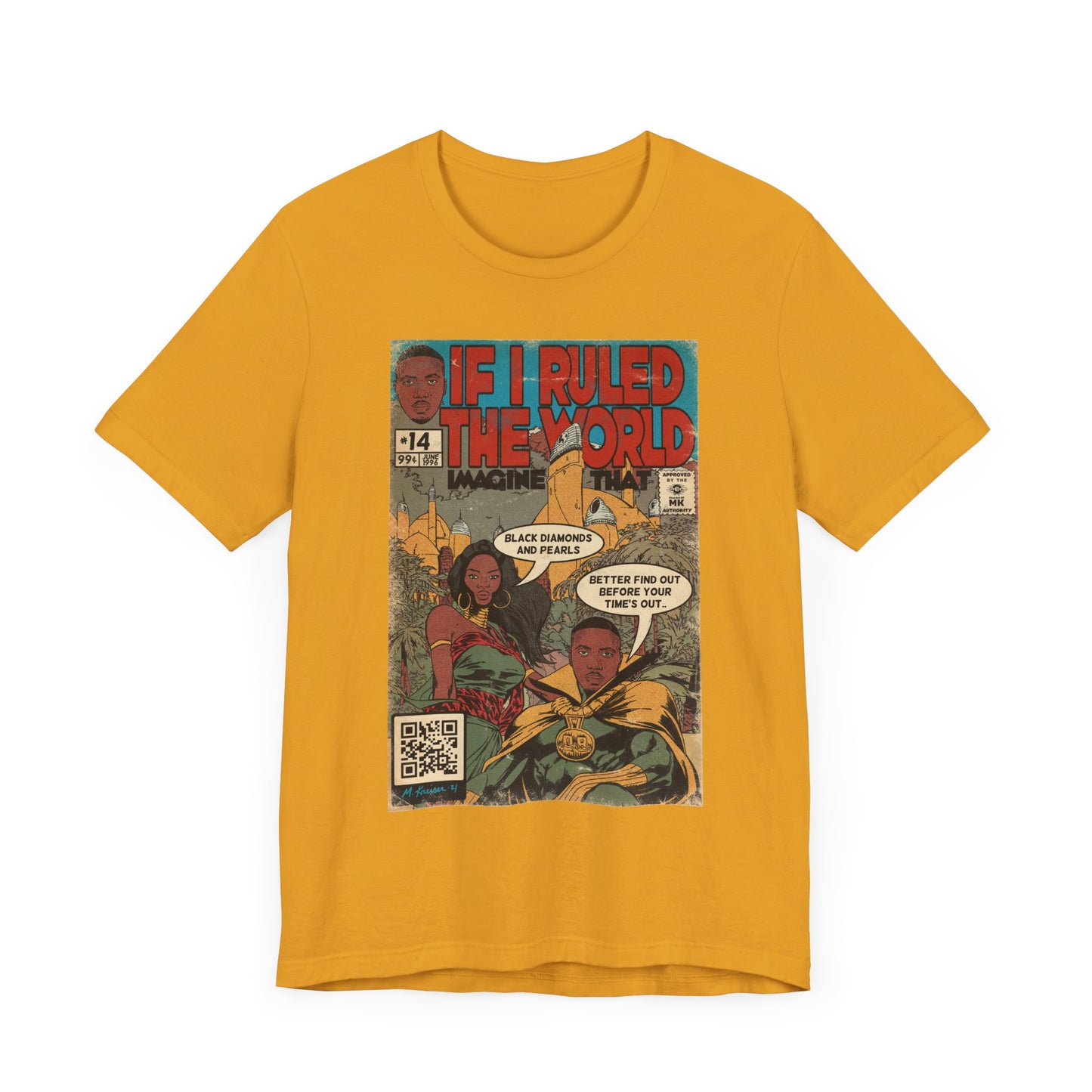 Nas & Lauryn - If I Ruled The World - Unisex Jersey T-Shirt