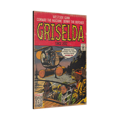 Griselda - Comic Book Art - Matte Canvas, Stretched, 0.75"