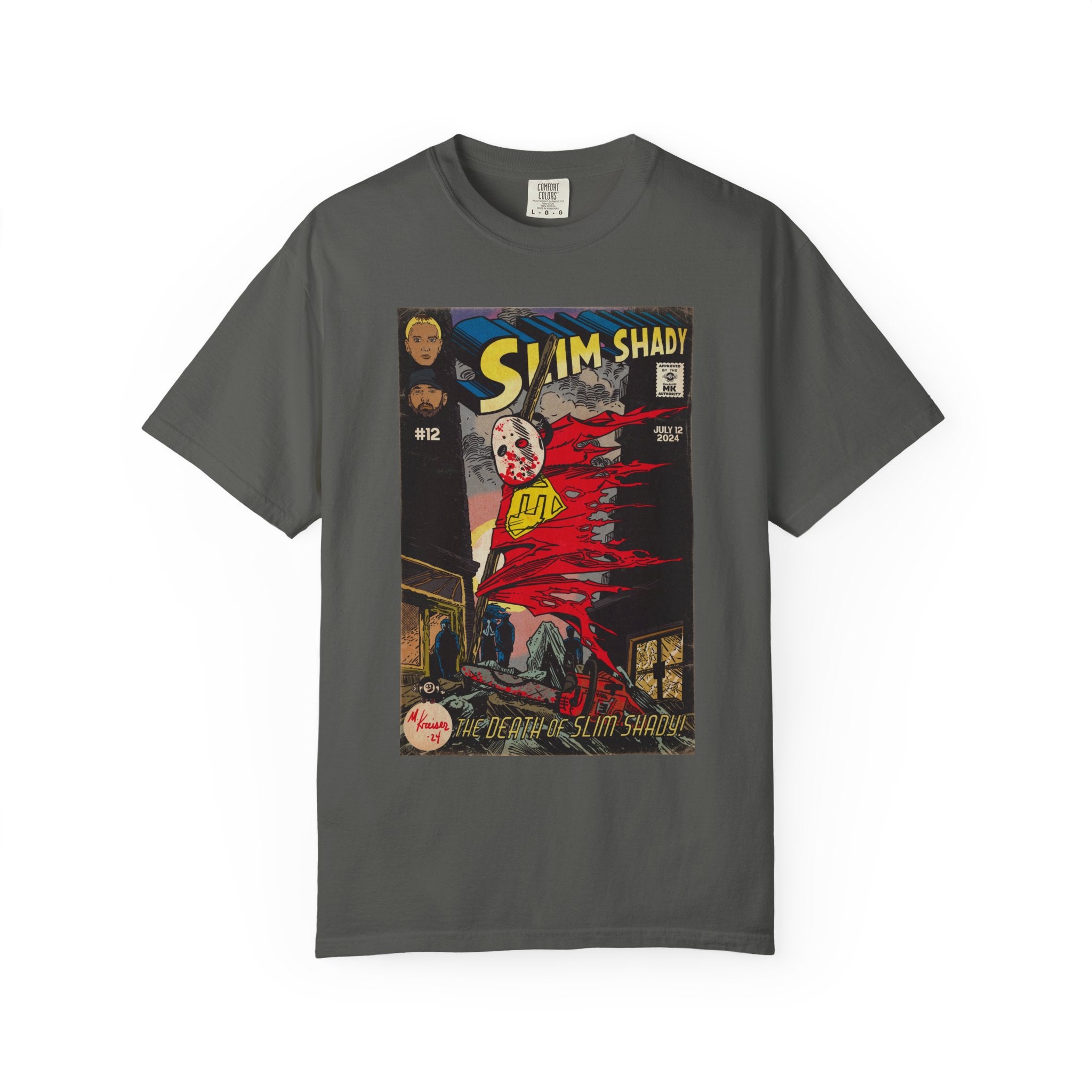 Death of Slim Shady - Unisex Comfort Colors T-shirt