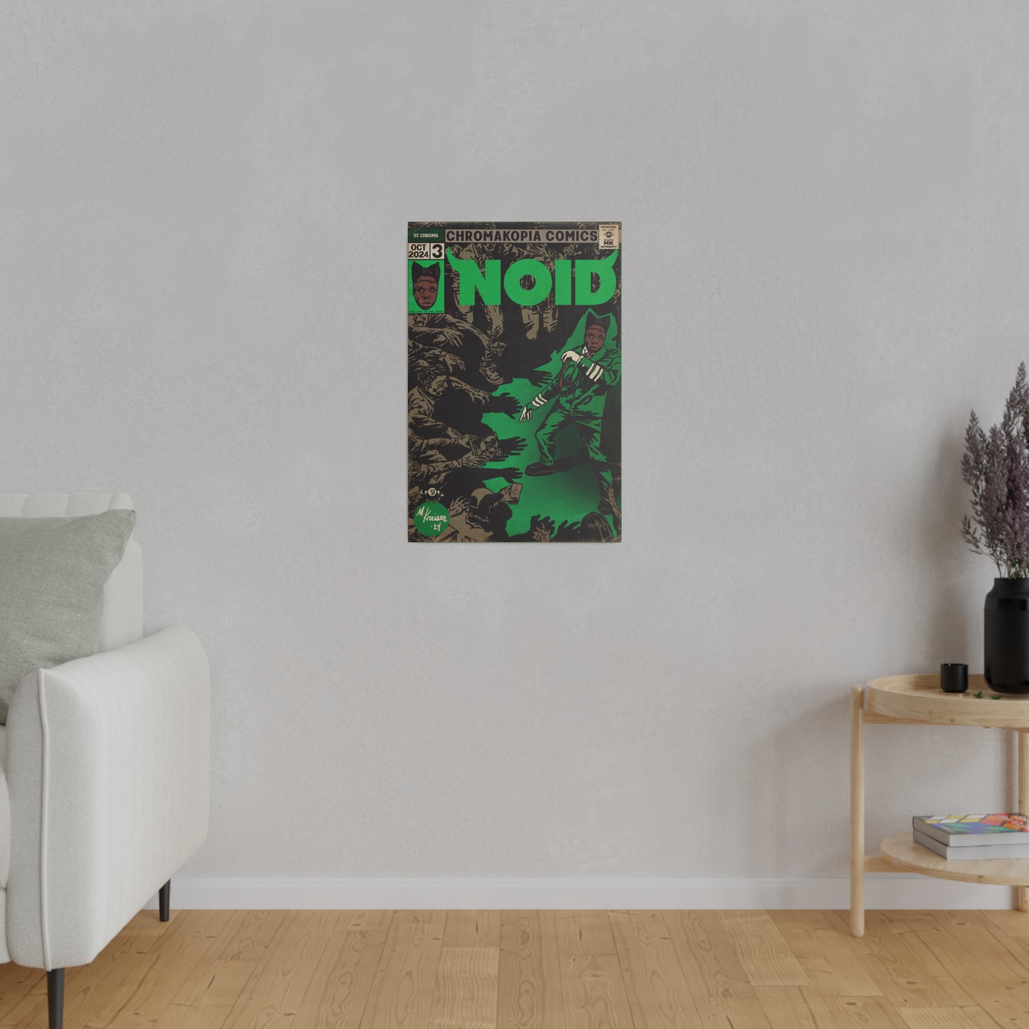 Noid - Matte Canvas, Stretched, 0.75"
