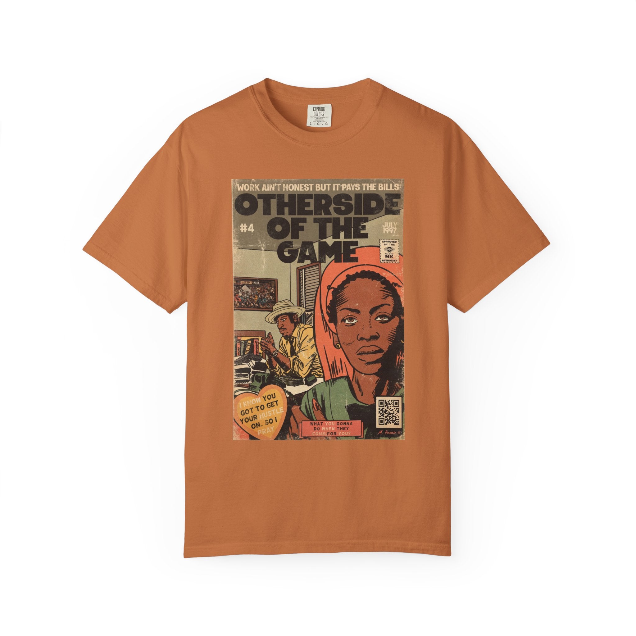 Otherside of the Game - Unisex Garment-Dyed T-shirt