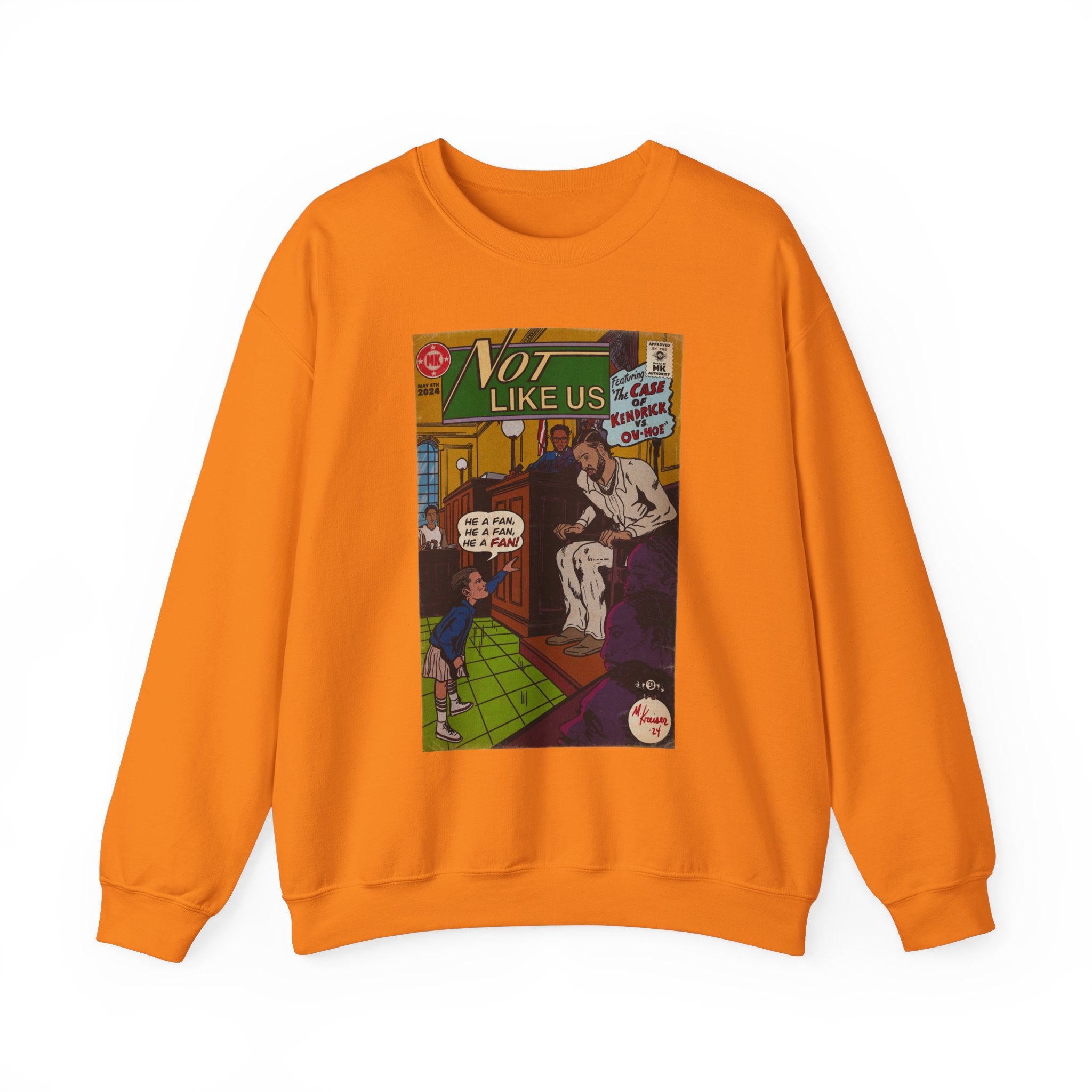 Not Like Us - Unisex Heavy Blend™ Crewneck Sweatshirt