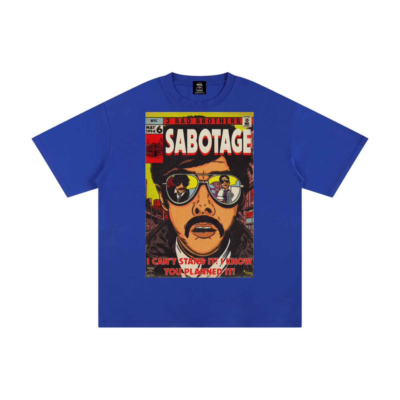 Sabotage - MK Classics - Unisex Pure Cotton T-Shirt