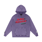 No More Parties in L.A - Snow Washed Loose Cotton Hoodie