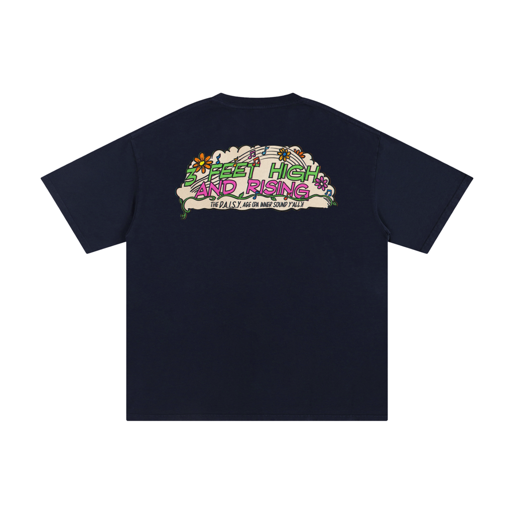 3 Feet High & Rising - Unisex Pure Cotton T-Shirt