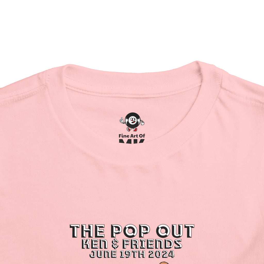 The Pop Out - Toddler Short Sleeve Tee