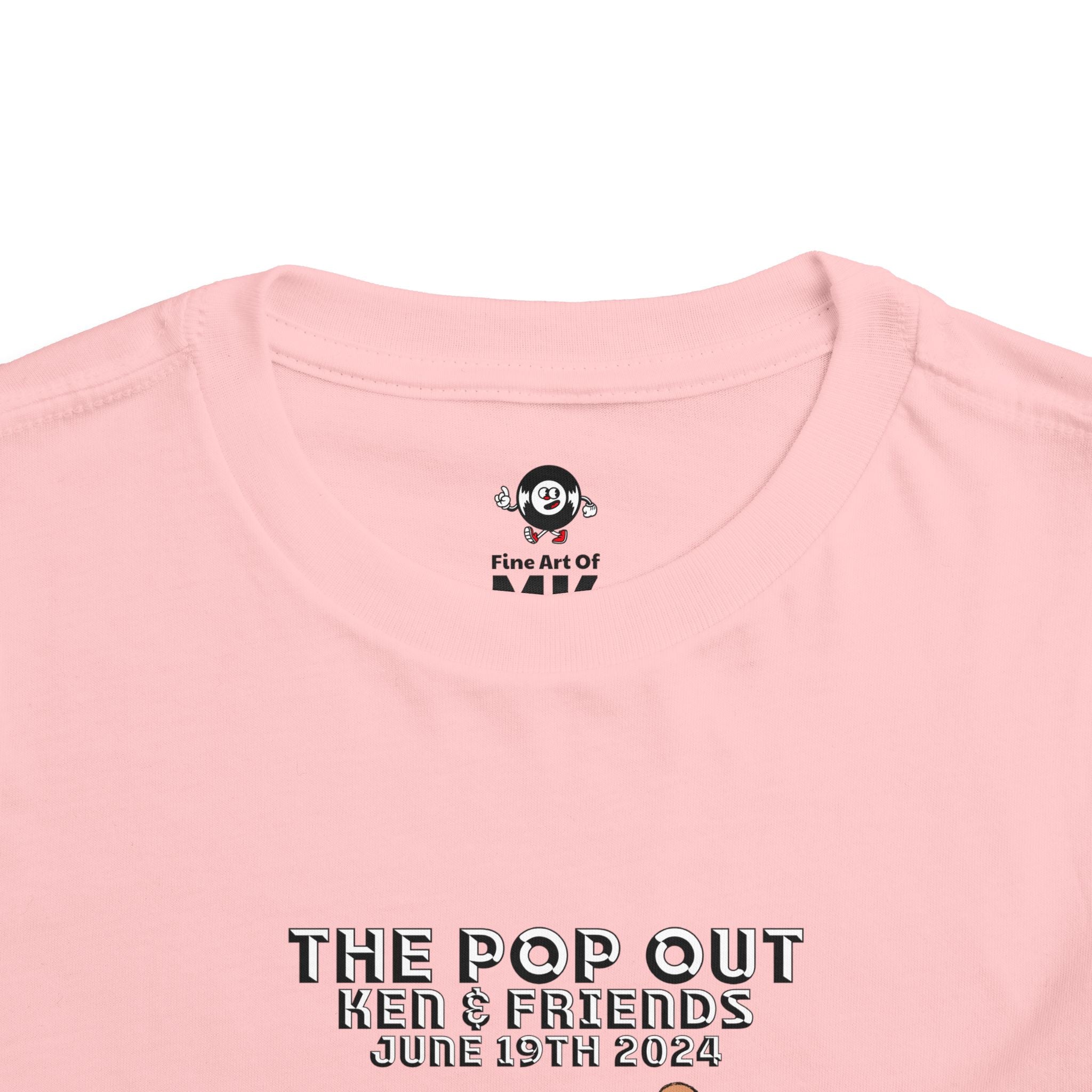 The Pop Out - Toddler Short Sleeve Tee