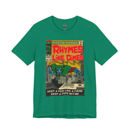 Rhymes Like Dimes - Unisex Jersey Short Sleeve Tee