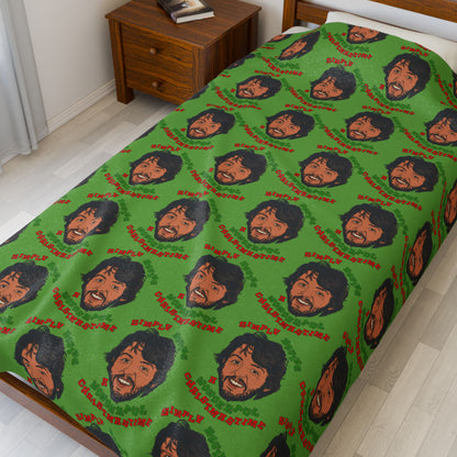 Simply Having a Wonderful Christmastime - Velveteen Plush Blanket