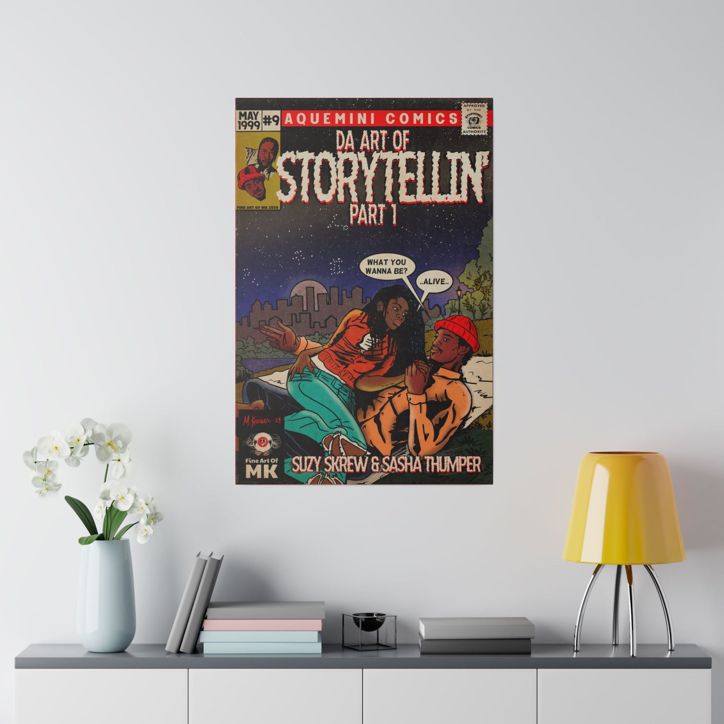 OutKast Da Art of Storytellin’ Part 1 - Matte Canvas, Stretched, 0.75"