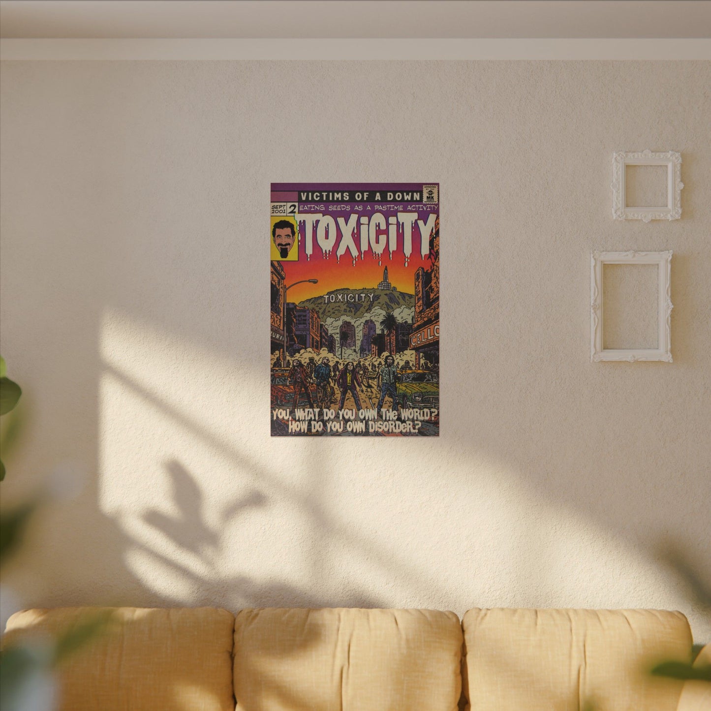 Toxicity - Matte Canvas, Stretched, 0.75" (Multi-Size)