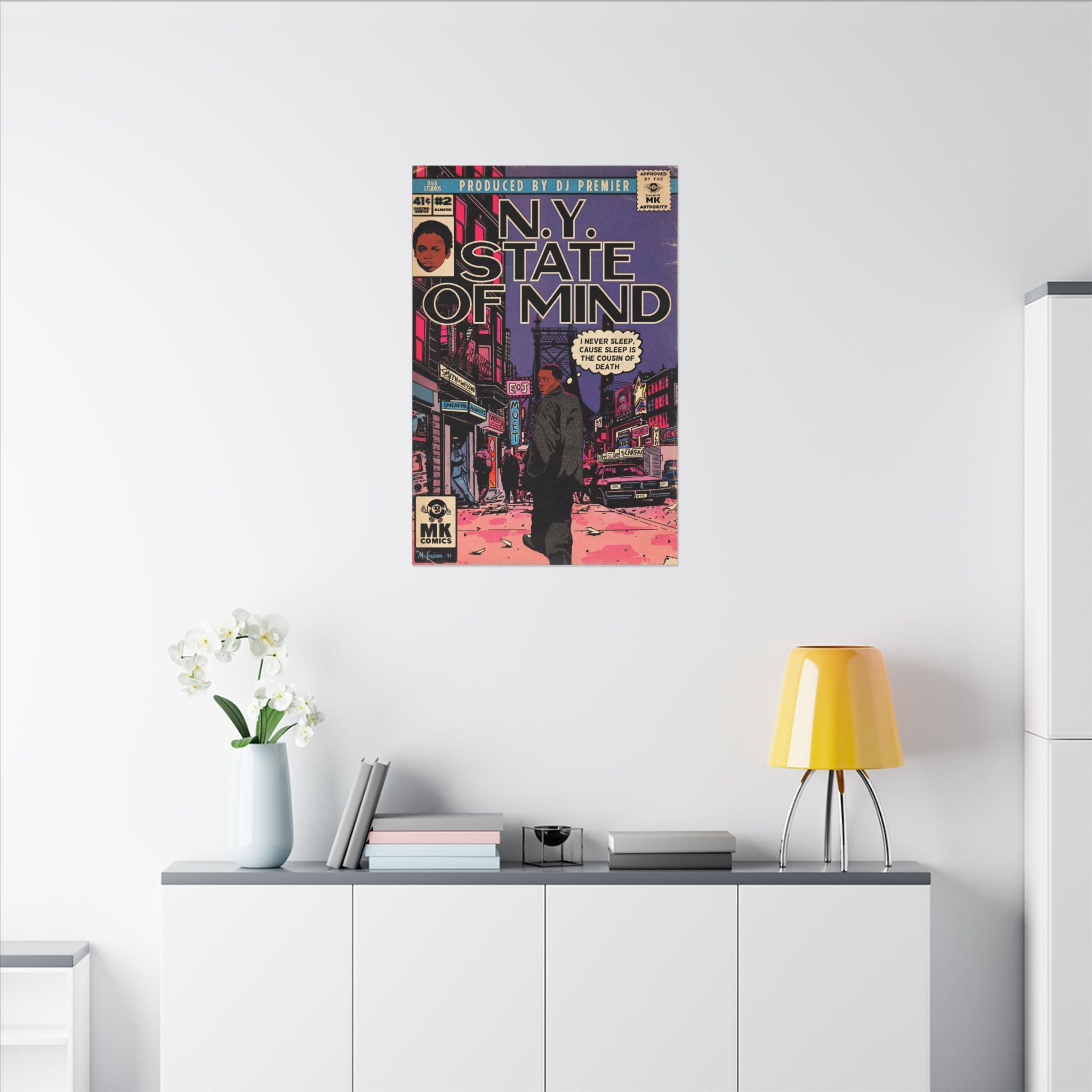 NY State of Mind - Matte Canvas, Stretched