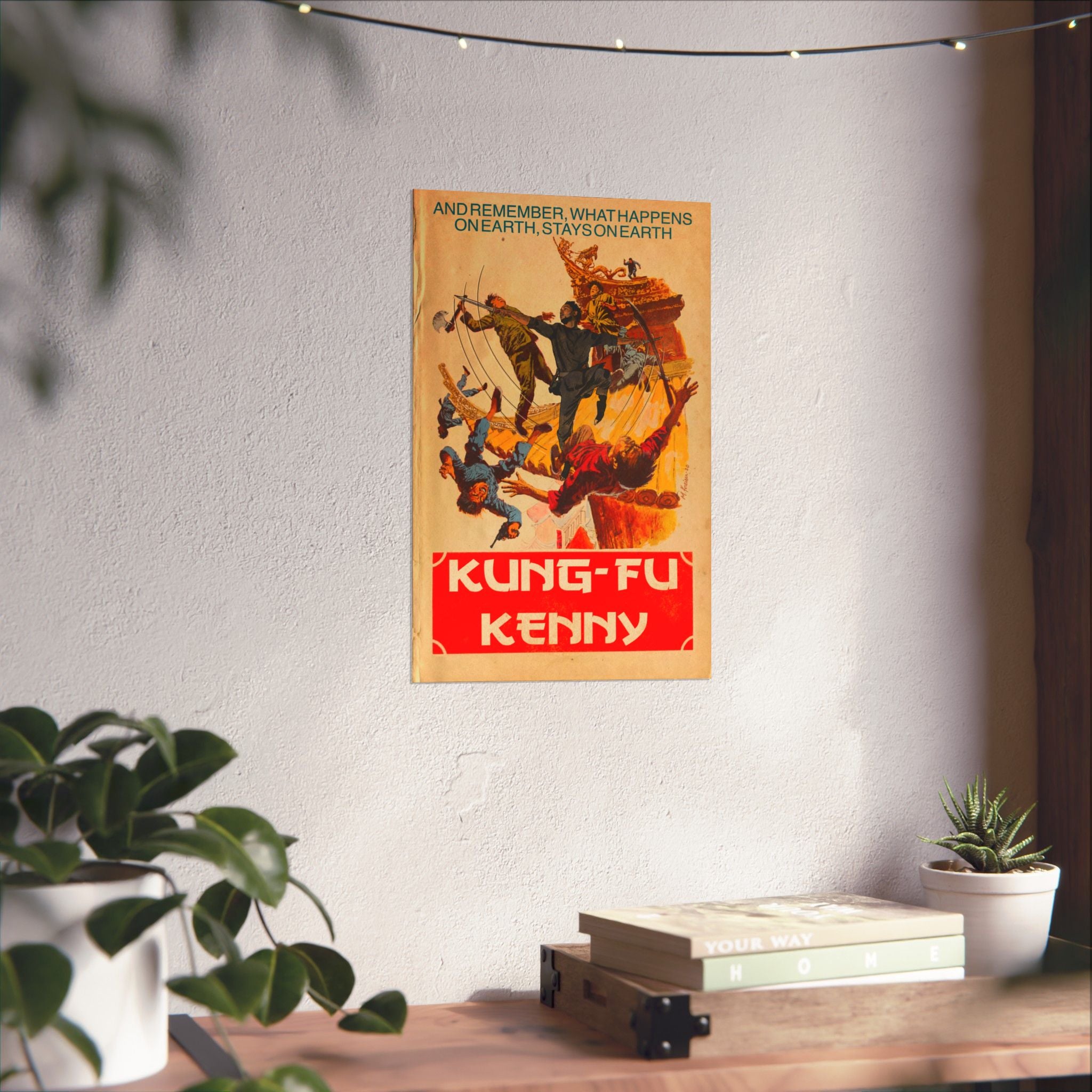 Kung Fu Kenny - Vertical Matte Posters