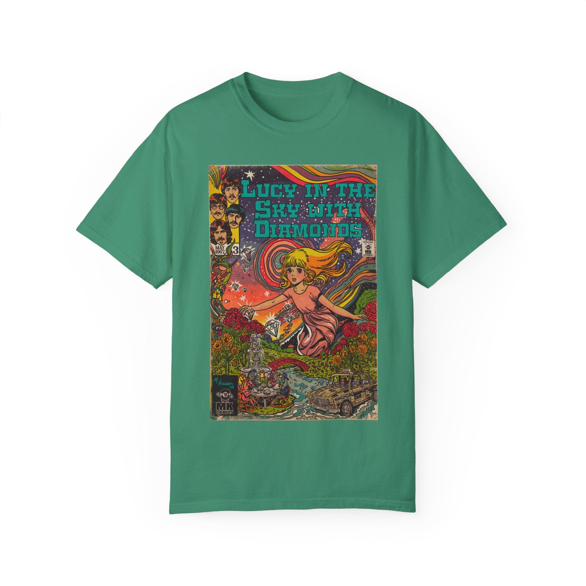 Lucy in the Sky with Diamonds - Unisex Comfort Colors T-shirt
